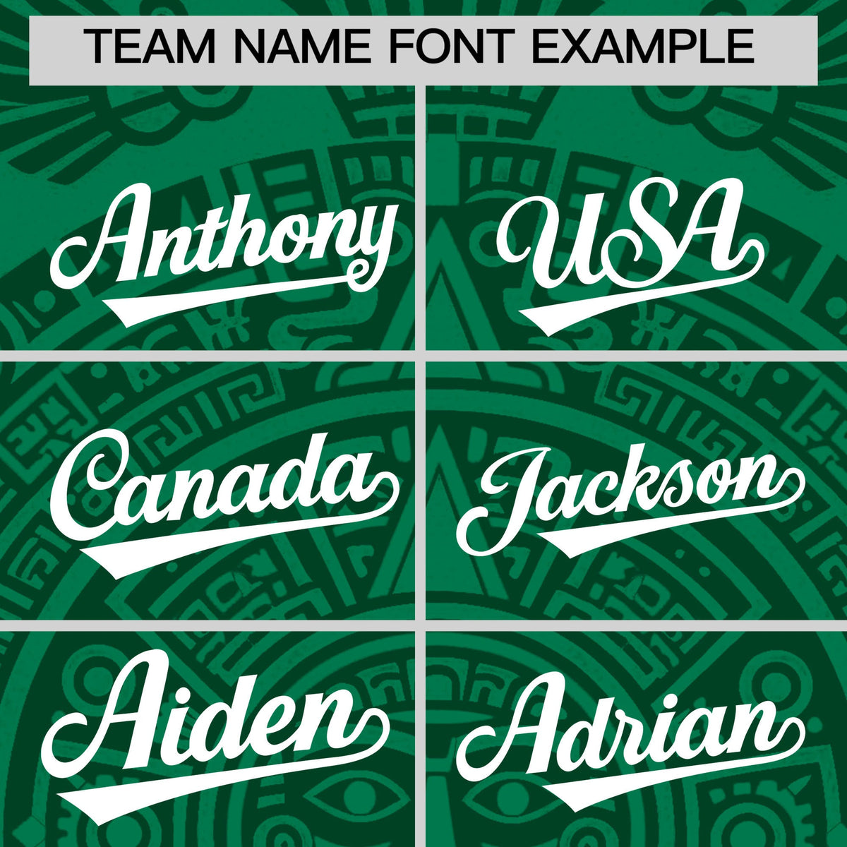 Custom Kelly Green Dark Green White Graffiti Pattern Mexican style Stretch Fabric Baseball Jersey| KXKSHOP