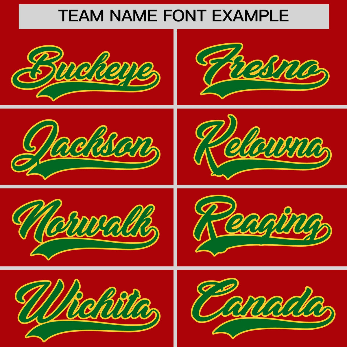 Custom Red Kelly Green Gold Graffiti Pattern Mexican style Stretch Fabric Baseball Jersey| KXKSHOP