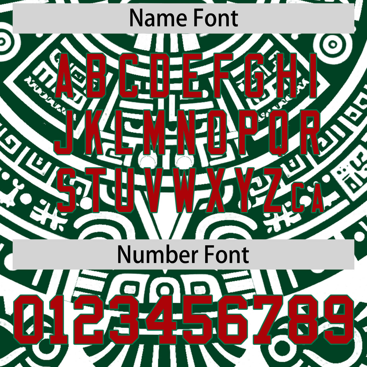 Custom White Dark Green Red Graffiti Pattern Mexican style Stretch Fabric Baseball Jersey| KXKSHOP