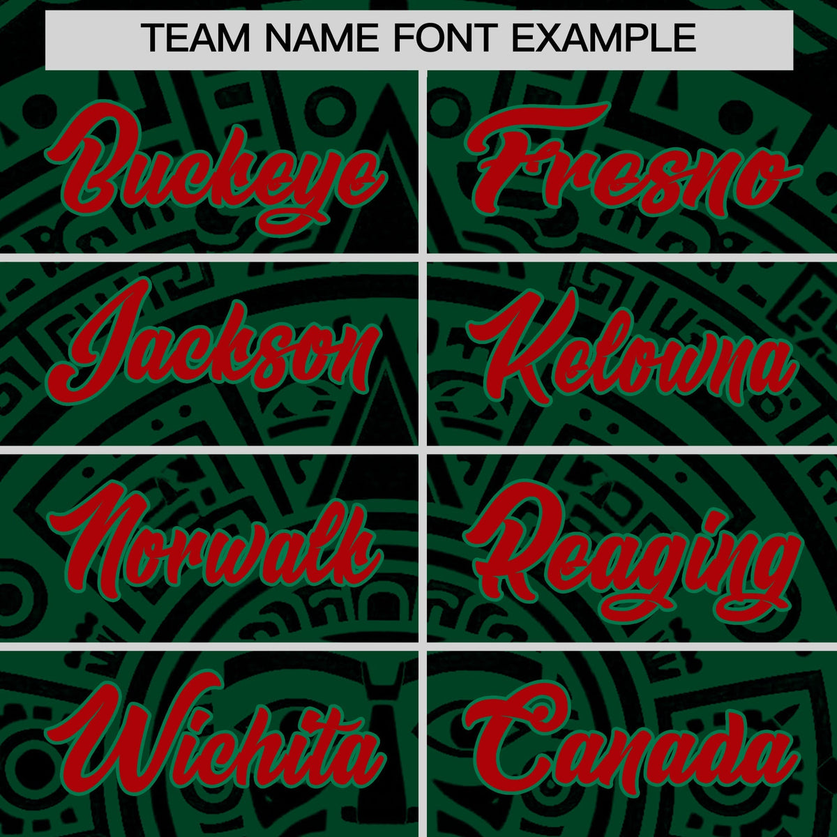 Custom Black Dark Green Kelly Green Graffiti Pattern Mexican style Stretch Fabric Baseball Jersey| KXKSHOP
