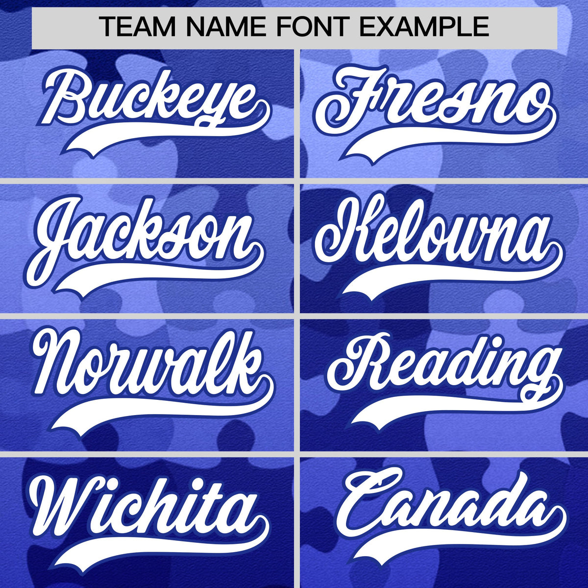 Custom White Royal Blue Puzzle Elements Baseball Jersey | Sublimation Printed &amp; Stitched,Add Name and Numbern,Perfect for Teams | KXKSHOP