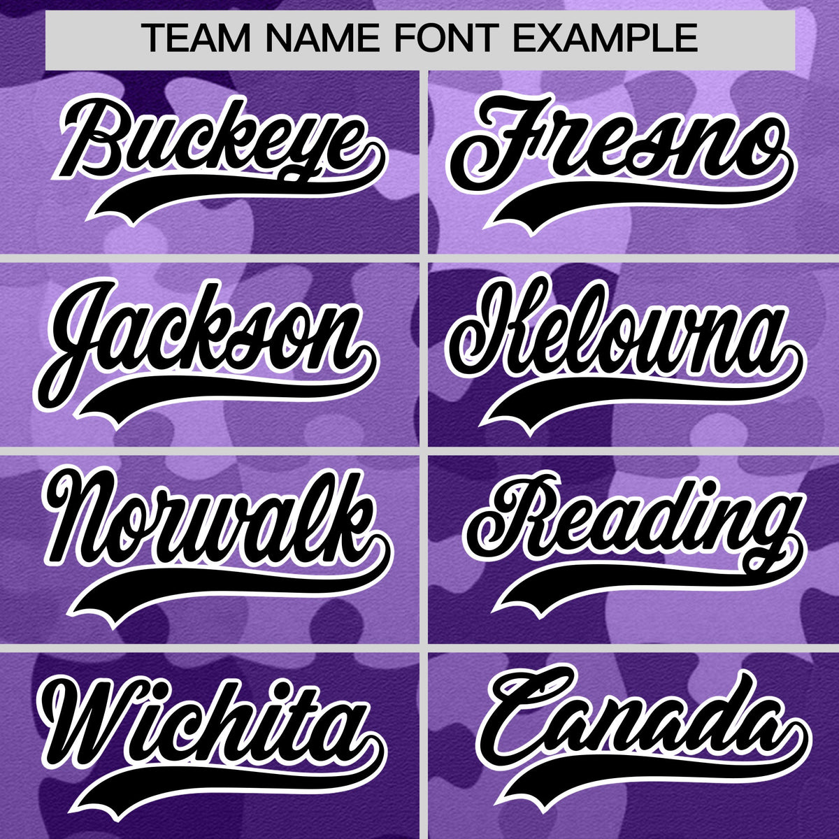 Custom Purple Black White Puzzle Elements Baseball Jersey | Sublimation Printed &amp; Stitched,Add Name and Numbern,Perfect for Teams | KXKSHOP