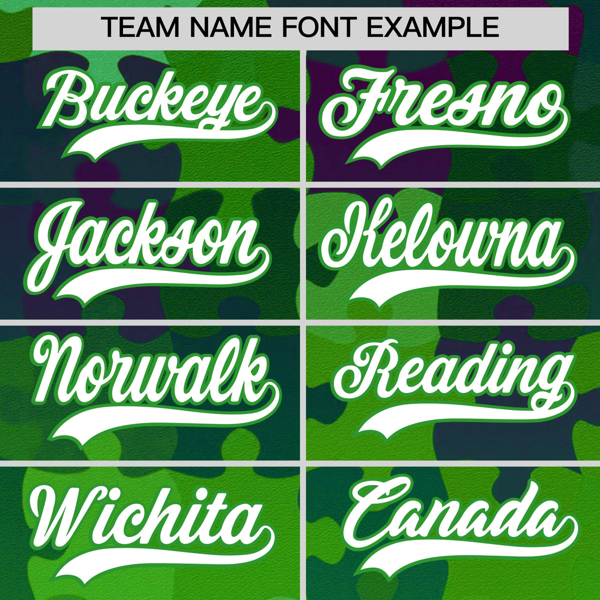 Custom White Light Green Puzzle Elements Baseball Jersey | Sublimation Printed &amp; Stitched,Add Name and Numbern,Perfect for Teams | KXKSHOP