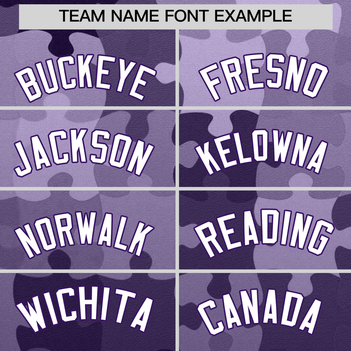 Custom White Purple Puzzle Elements Baseball Jersey | Sublimation Printed &amp; Stitched,Add Name and Numbern,Perfect for Teams | KXKSHOP