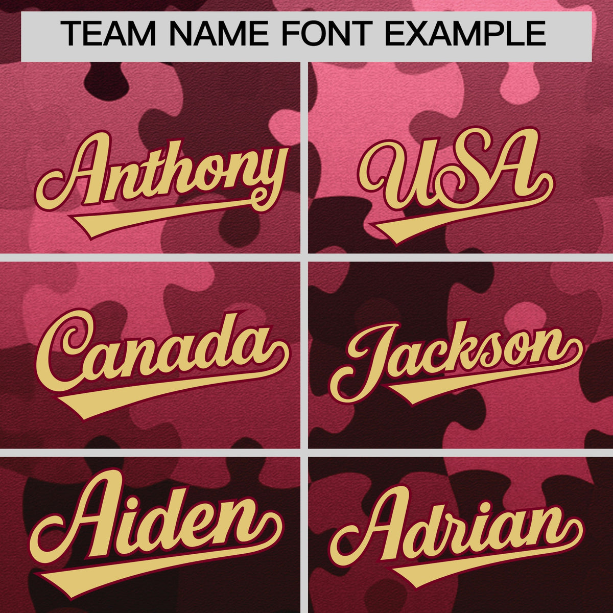 Custom Khaki Crimson Puzzle Elements Baseball Jersey | Sublimation Printed &amp; Stitched,Add Name and Numbern,Perfect for Teams | KXKSHOP