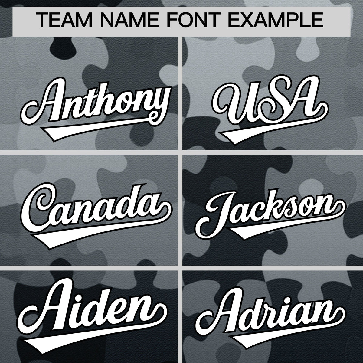 Custom Black White Puzzle Elements Baseball Jersey | Sublimation Printed &amp; Stitched,Add Name and Numbern,Perfect for Teams | KXKSHOP