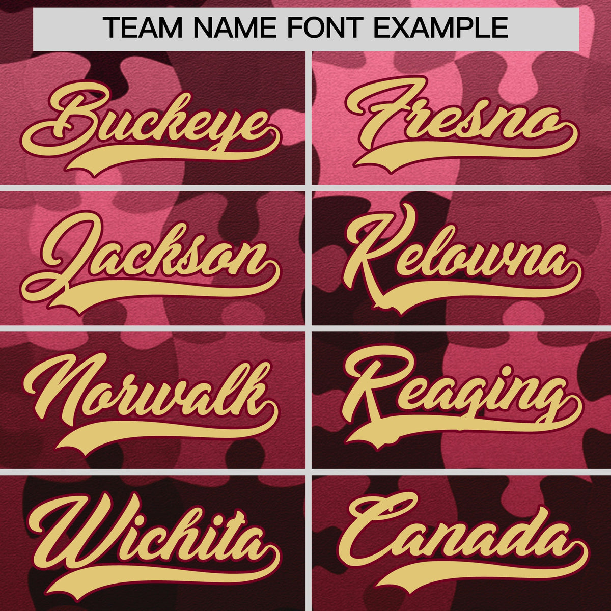 Custom Khaki Crimson Puzzle Elements Baseball Jersey | Sublimation Printed &amp; Stitched,Add Name and Numbern,Perfect for Teams | KXKSHOP