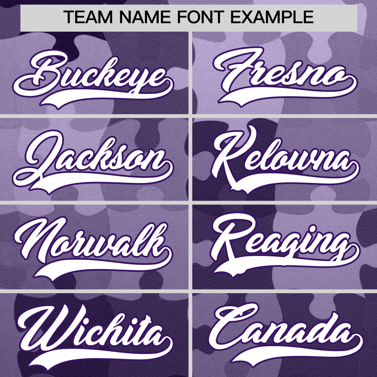 Custom White Purple Puzzle Elements Baseball Jersey | Sublimation Printed &amp; Stitched,Add Name and Numbern,Perfect for Teams | KXKSHOP