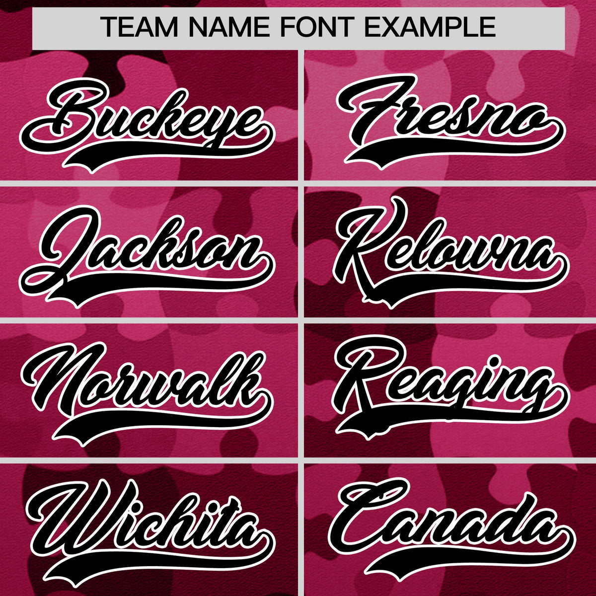 Custom Rose Red Black White Puzzle Elements Baseball Jersey | Sublimation Printed &amp; Stitched,Add Name and Numbern,Perfect for Teams | KXKSHOP