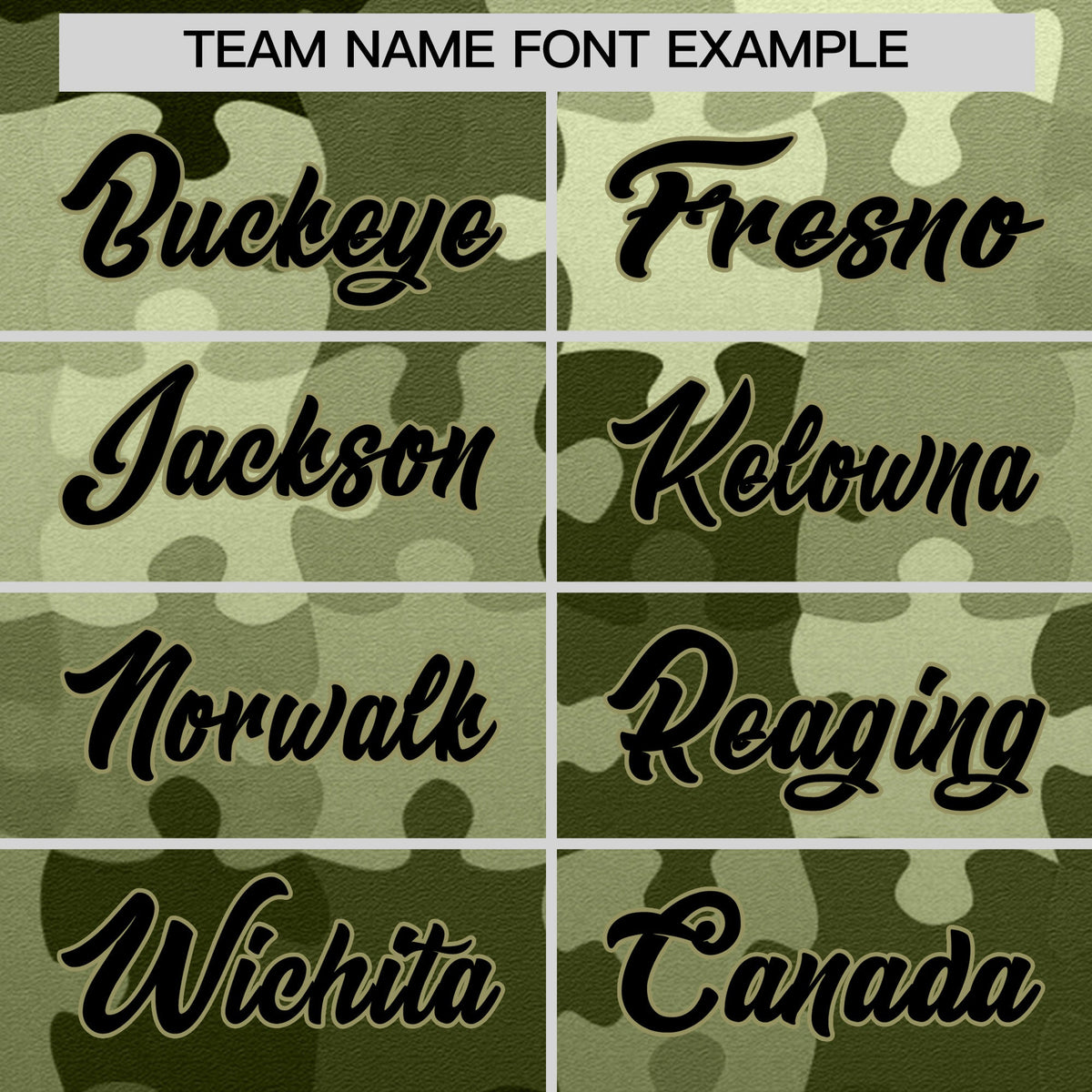 Custom Black Khaki Puzzle Elements Baseball Jersey | Sublimation Printed &amp; Stitched,Add Name and Numbern,Perfect for Teams | KXKSHOP