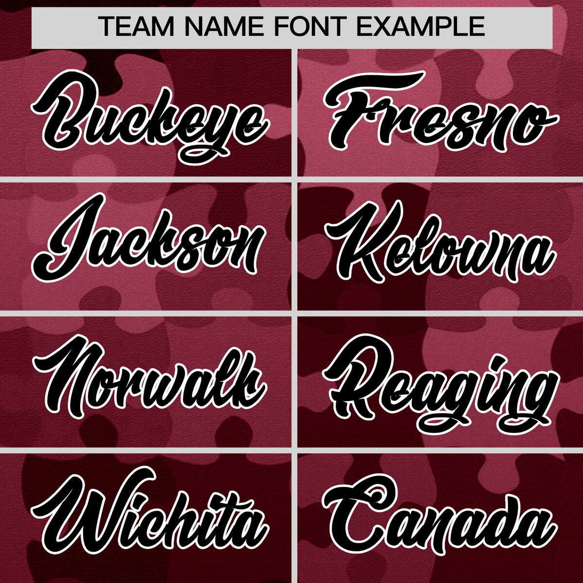 Custom White Black Puzzle Elements Baseball Jersey | Sublimation Printed &amp; Stitched,Add Name and Numbern,Perfect for Teams | KXKSHOP