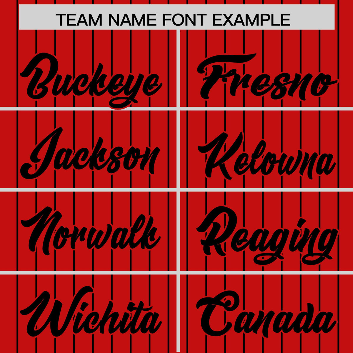 Custom Red Black Pinstripe Personalized Two-Tone Authentic Baseball Jersey