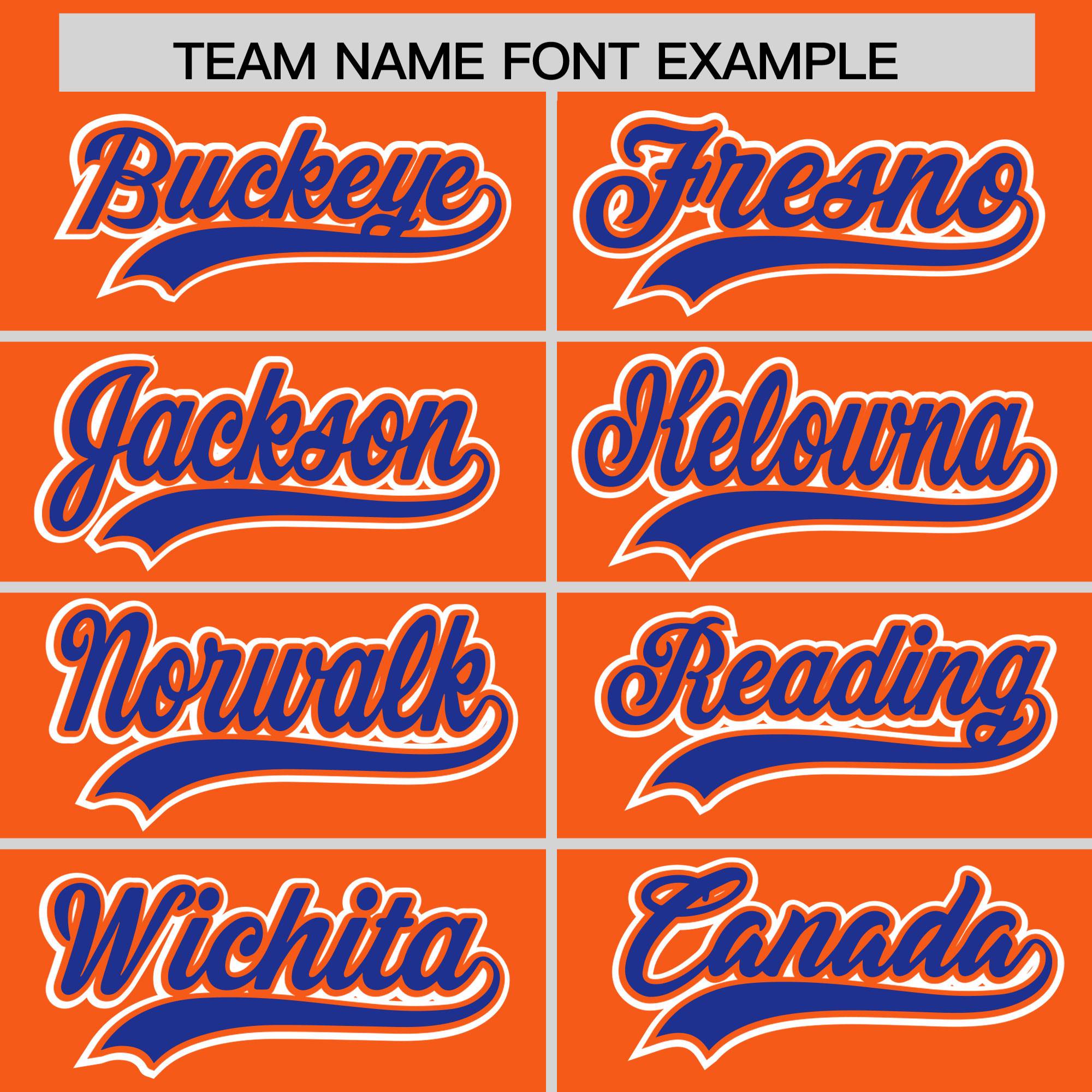 Custom Orange Royal Personalized Color Block Authentic Baseball jersey