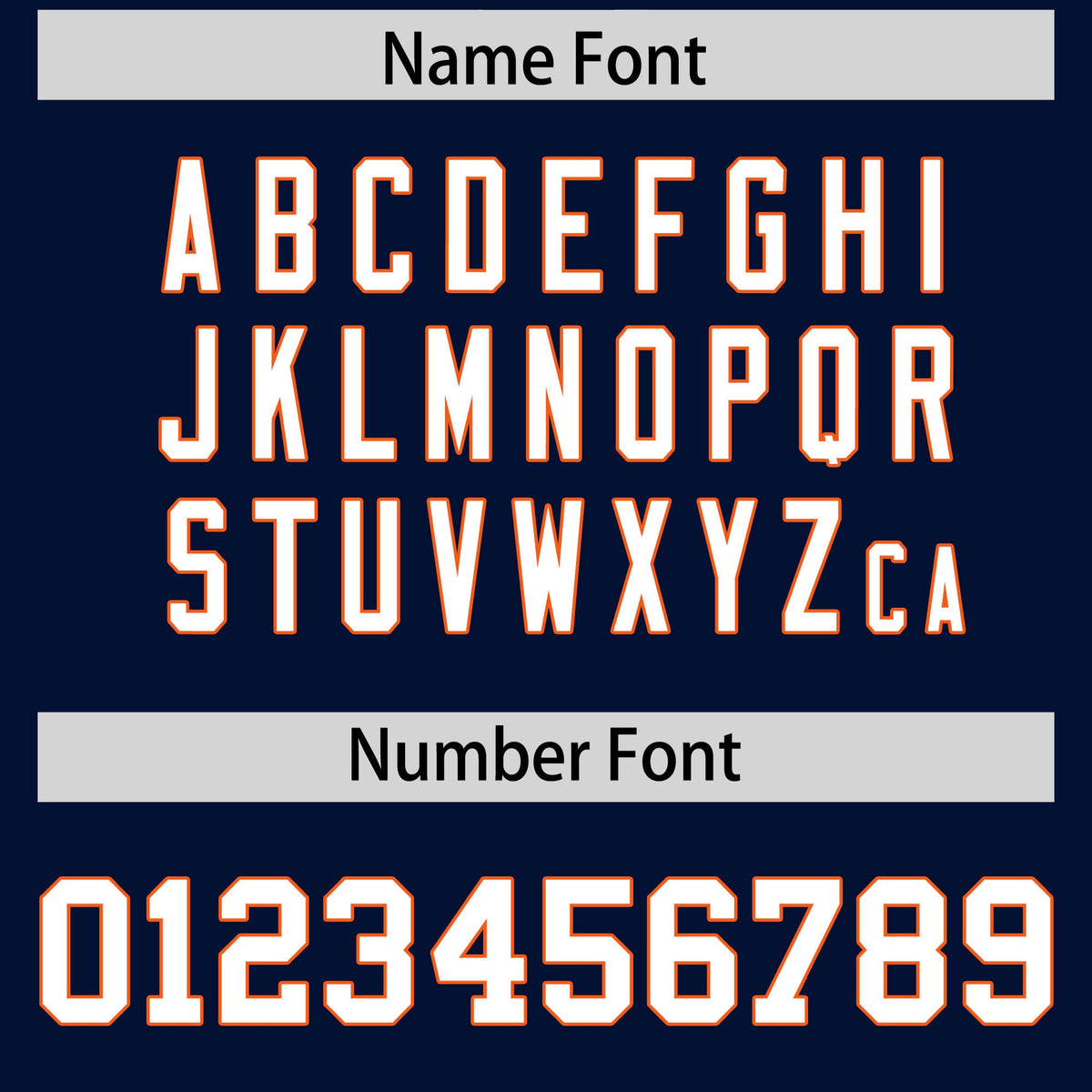 Custom Navy Orange Personalized Color Block Authentic Baseball jersey