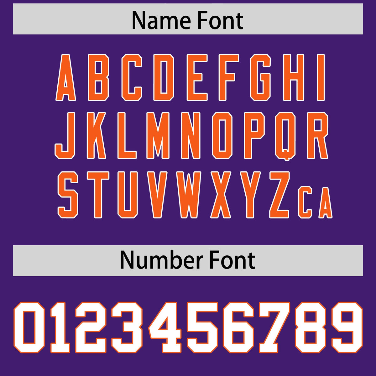 Custom Purple Orange Personalized Color Block Authentic Baseball jersey