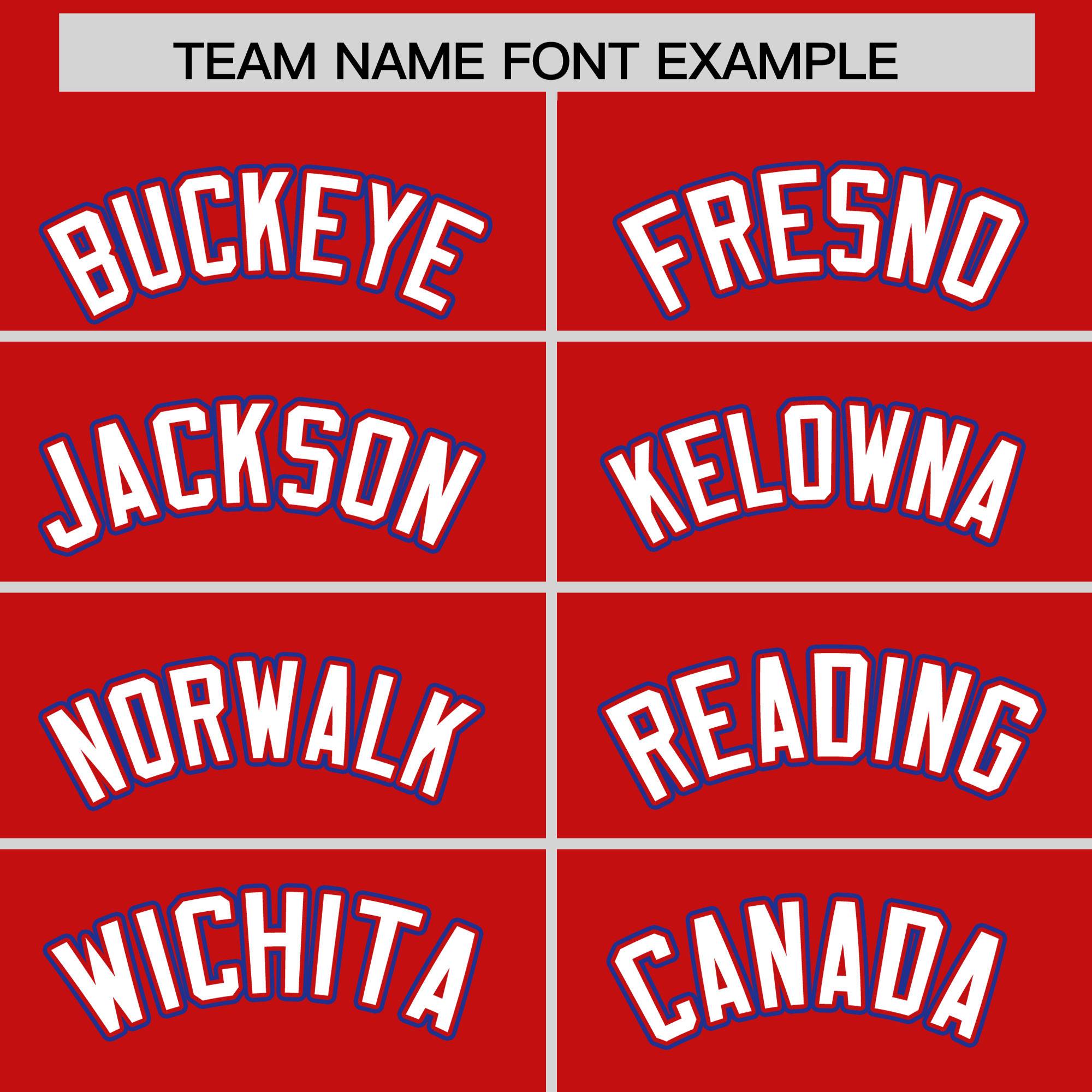 Custom Red Royal Personalized Color Block Authentic Baseball jersey