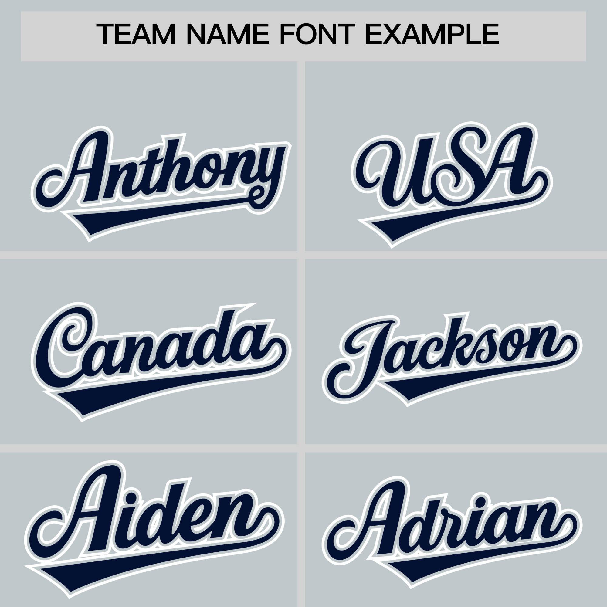 Custom Silver Navy Personalized Color Block Authentic Baseball jersey