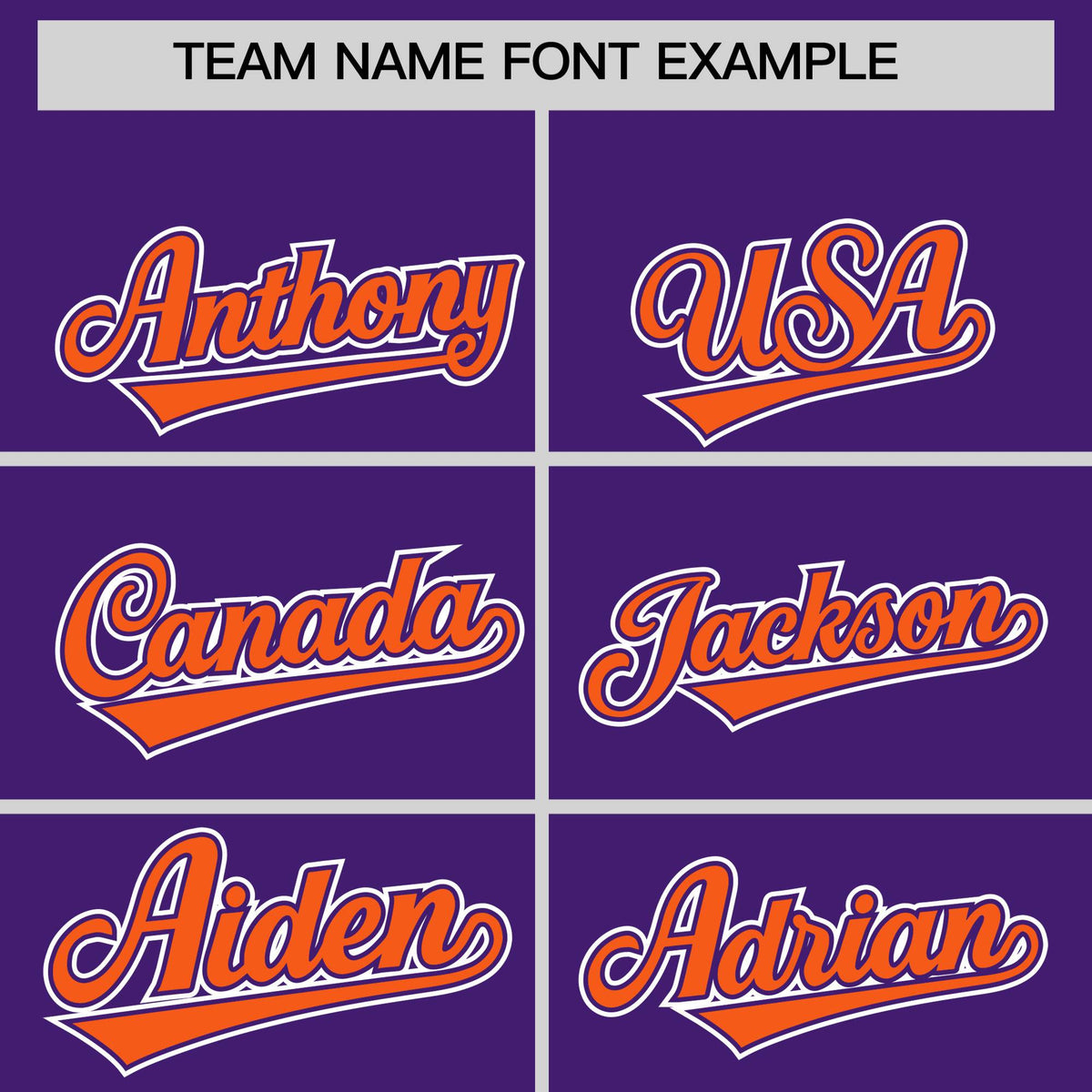 Custom Purple Orange Personalized Color Block Authentic Baseball jersey