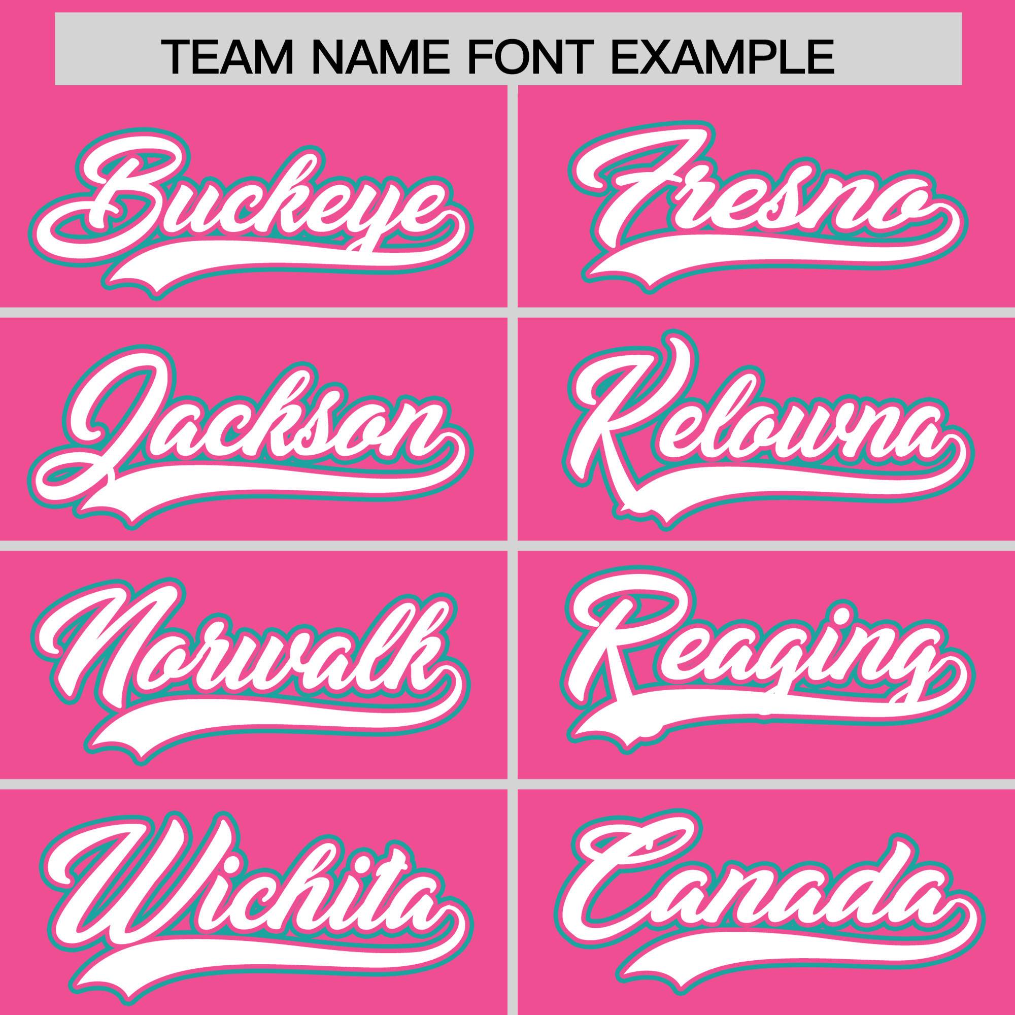 Custom Pink Aqua Personalized Color Block Authentic Baseball jersey