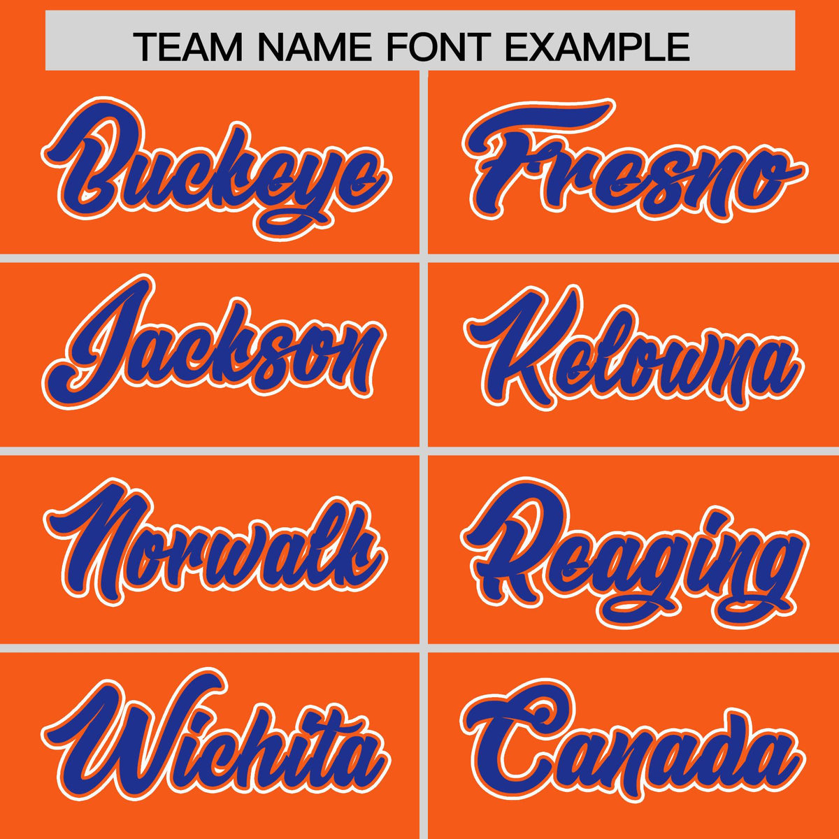 Custom Orange Royal Personalized Color Block Authentic Baseball jersey