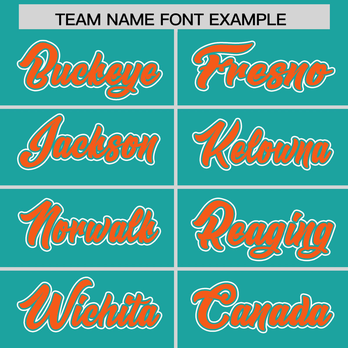 Custom Aqua Orange Personalized Color Block Authentic Baseball jersey