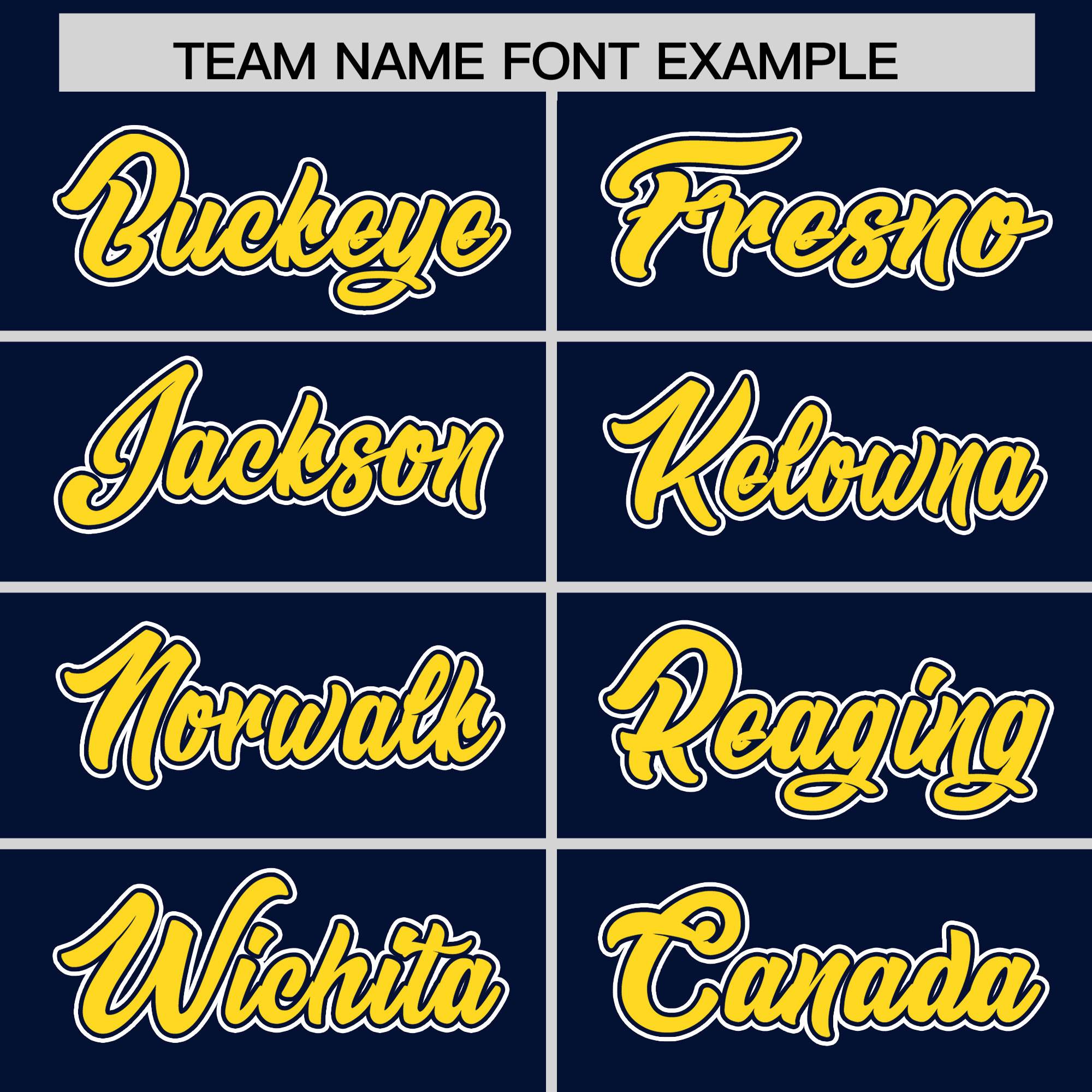 Custom Navy Gold Personalized Color Block Authentic Baseball jersey