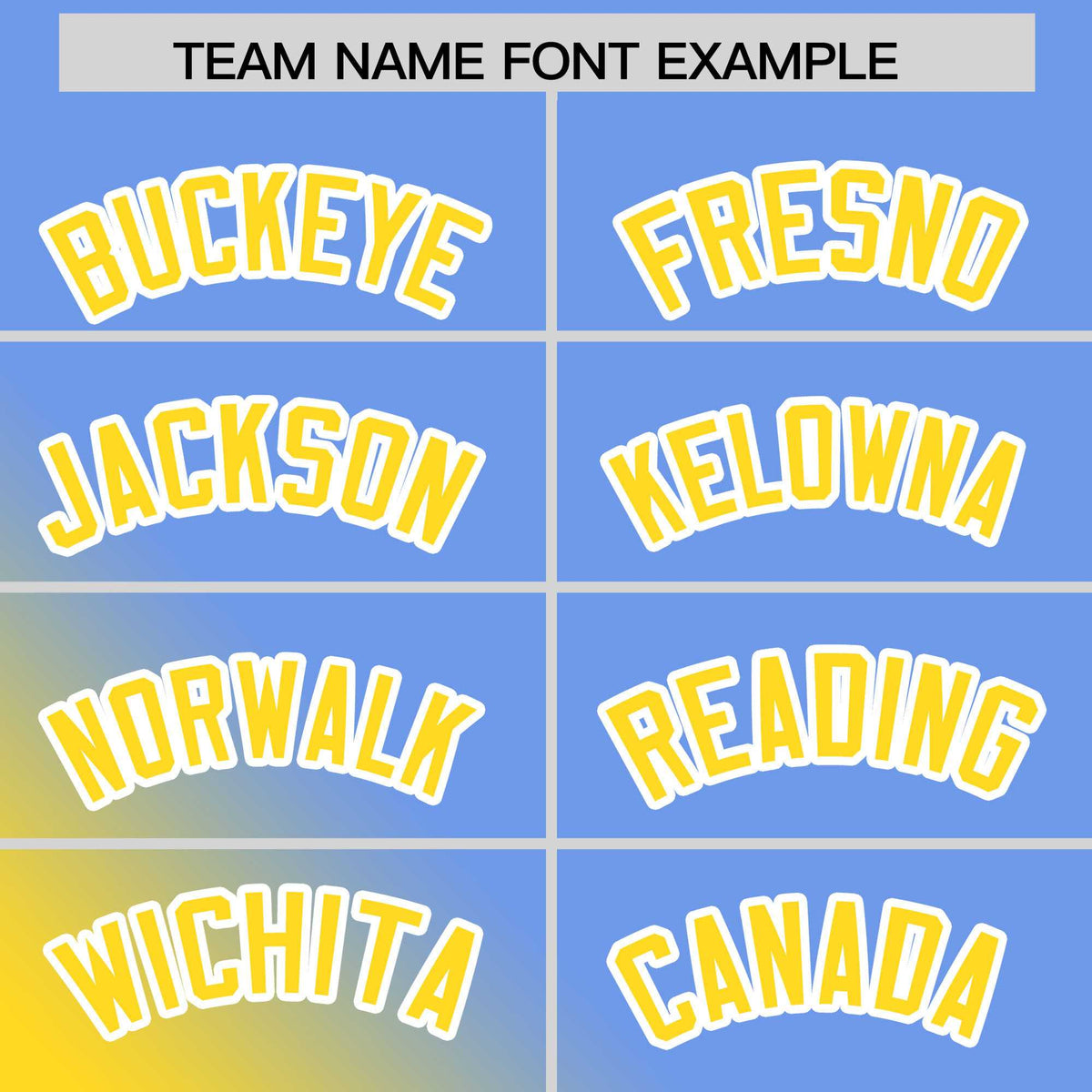 Custom Light Blue Gold Diagonal Stripe Personalized Gradient Fashion Baseball Jersey