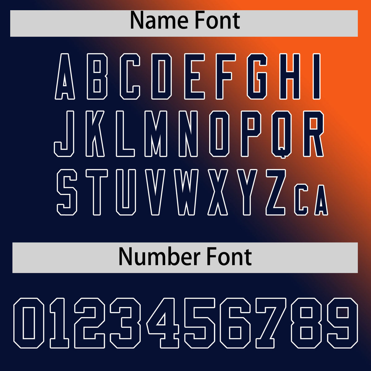 Custom Orange Navy Diagonal Stripe Personalized Gradient Fashion Baseball Jersey