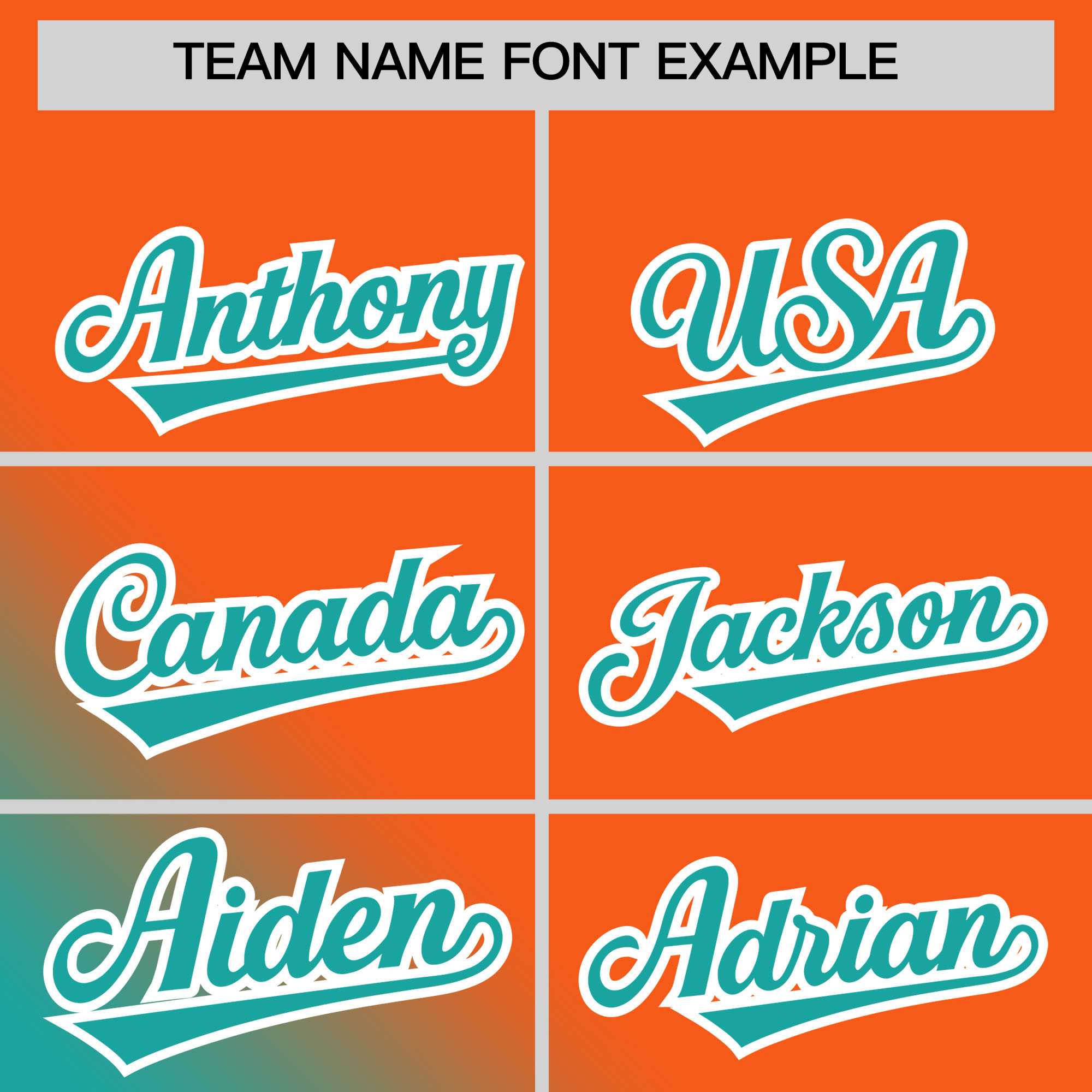 Custom Orange Aqua Diagonal Stripe Personalized Gradient Fashion Baseball Jersey