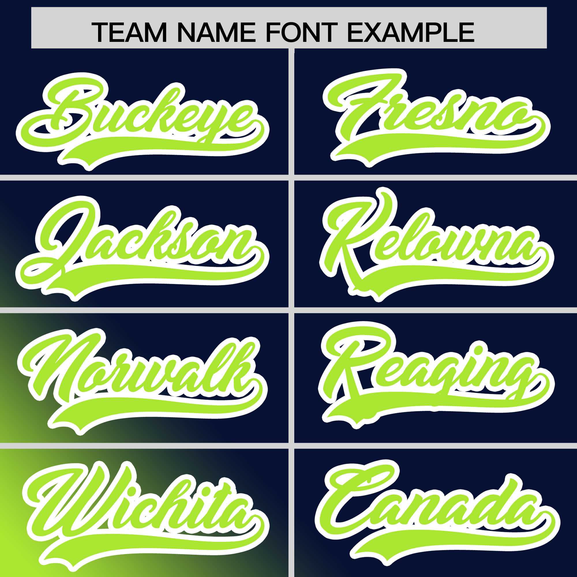 Custom Navy Neon Green Diagonal Stripe Personalized Gradient Fashion Baseball Jersey