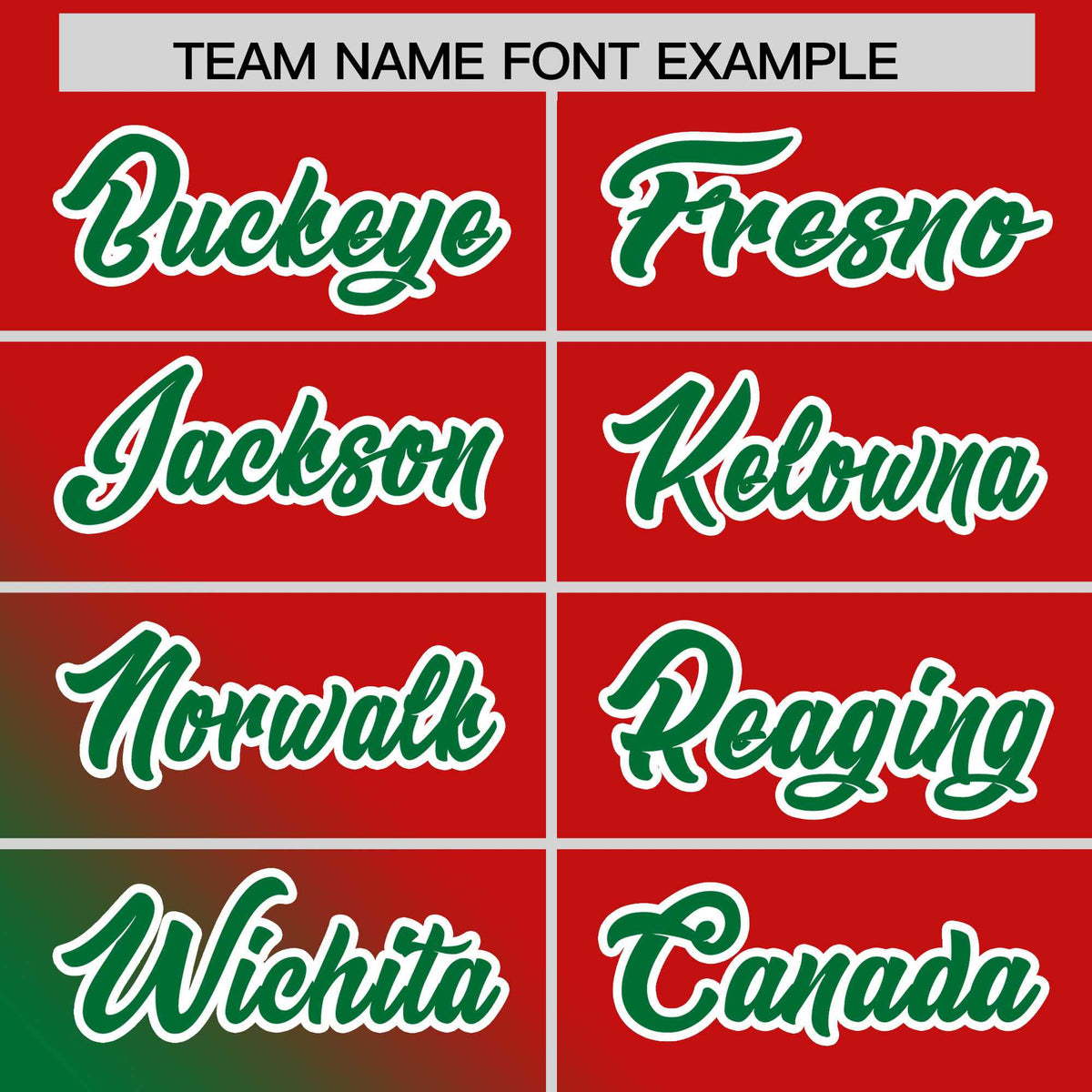 Custom Red Kelly Green Diagonal Stripe Personalized Gradient Fashion Baseball Jersey