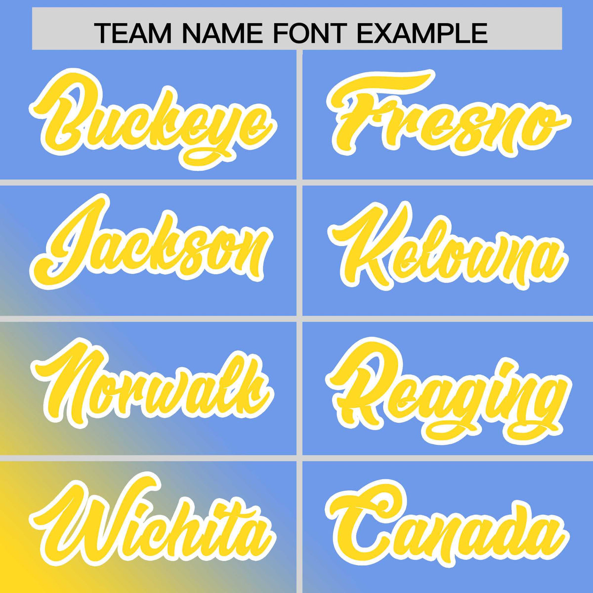 Custom Light Blue Gold Diagonal Stripe Personalized Gradient Fashion Baseball Jersey