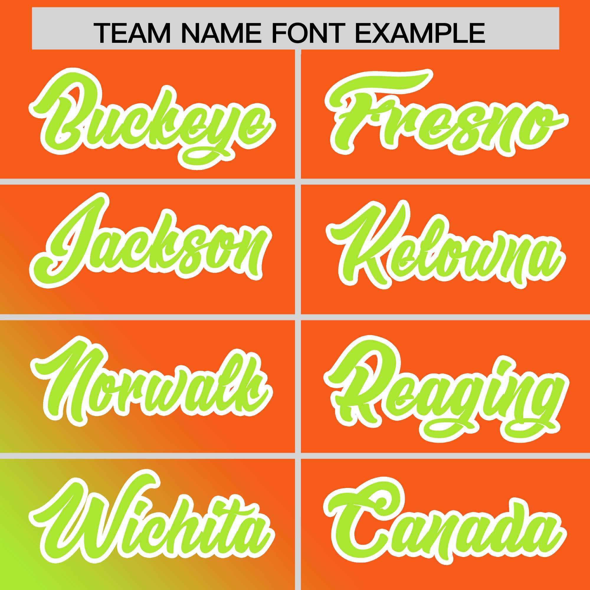 Custom Orange Neon Green Diagonal Stripe Personalized Gradient Fashion Baseball Jersey