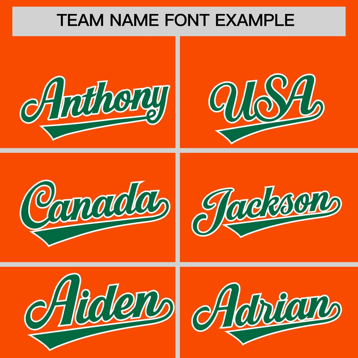 Custom Orange Kelly Green Personalized Classic Authentic Baseball Jersey