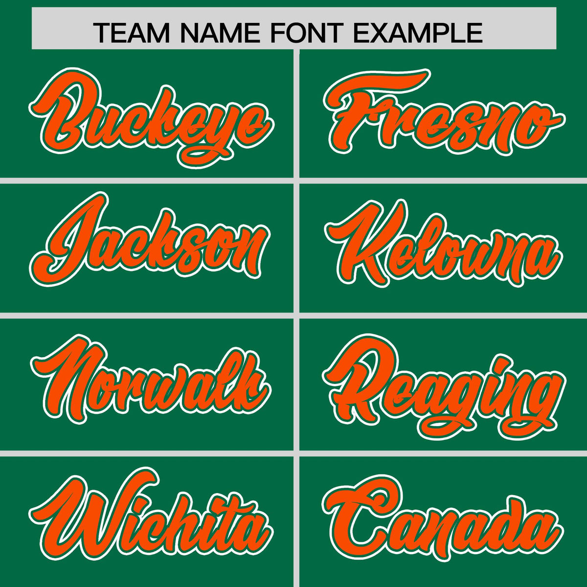 Custom Kelly Green Orange Contrast Raglan Sleeves Authentic Baseball Jersey| KXKSHOP