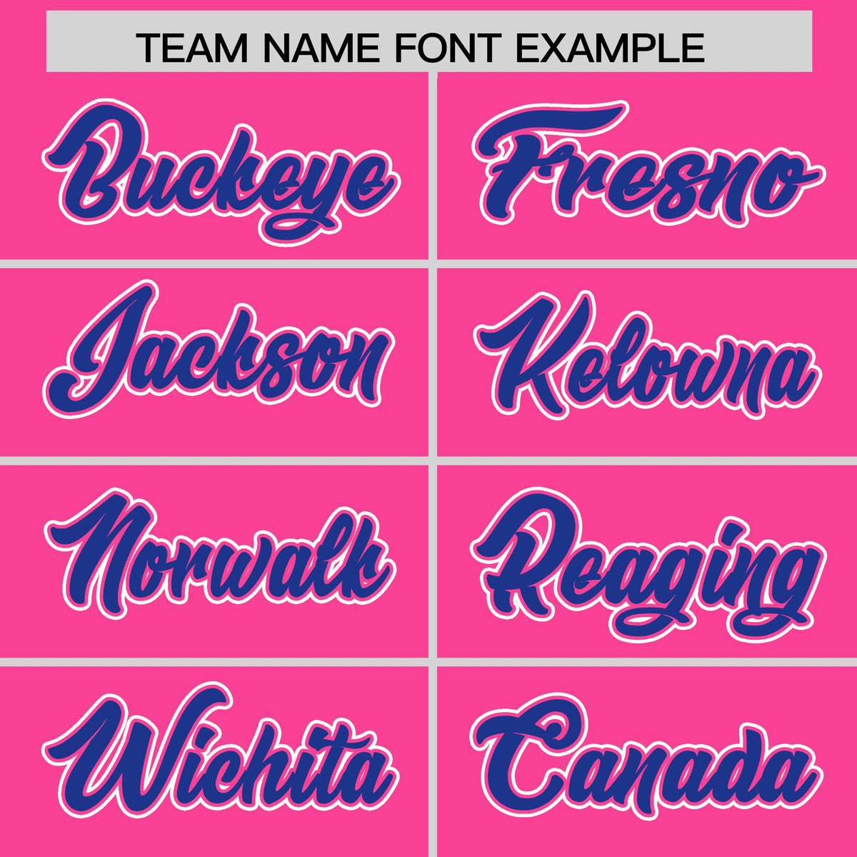 Custom Pink Royal Contrast Raglan Sleeves Authentic Baseball Jersey| KXKSHOP