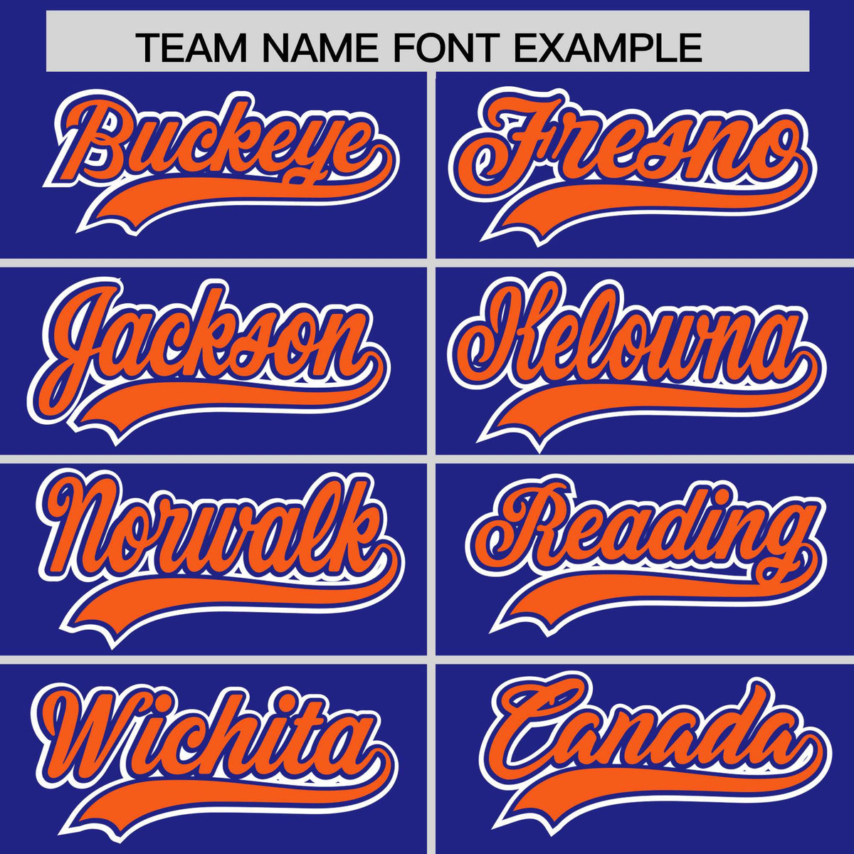 Custom Royal Orange Personalized Edge Color Block Authentic Baseball Jersey