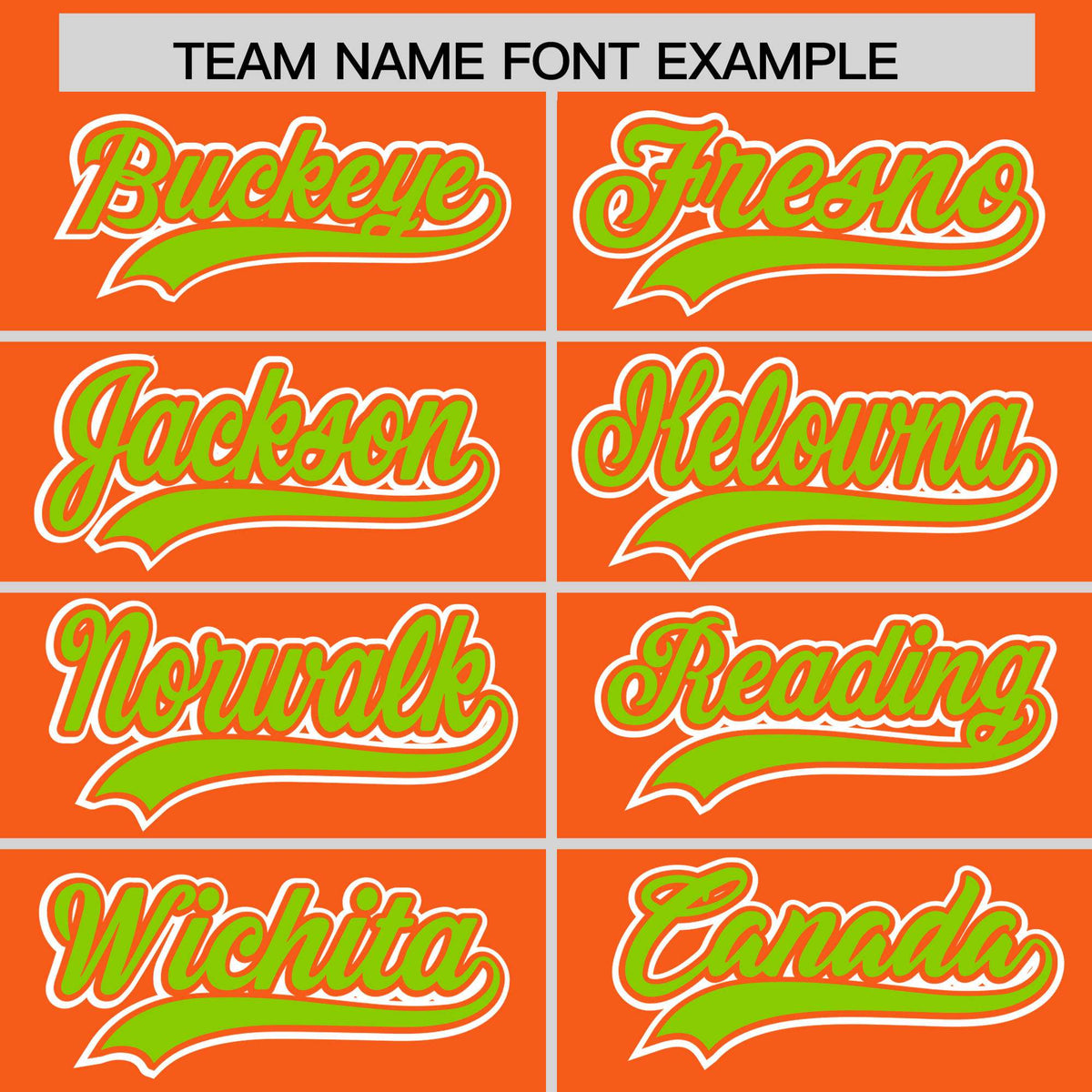 Custom Orange Neon Green Personalized Edge Color Block Authentic Baseball Jersey