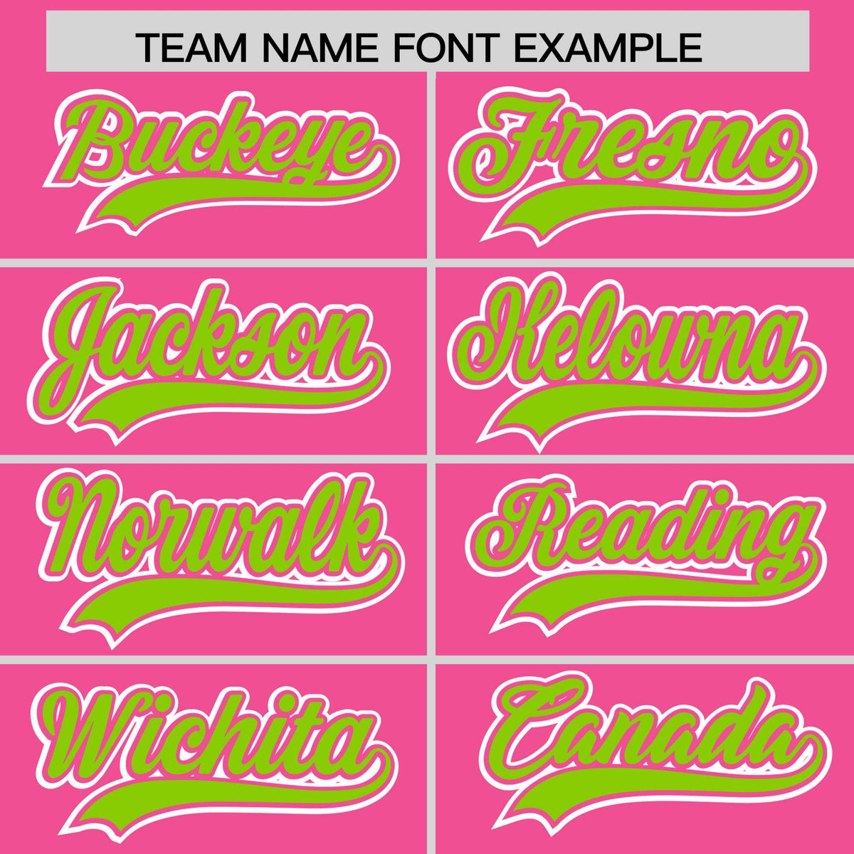 Custom Pink Neon Green Personalized Edge Color Block Authentic Baseball Jersey