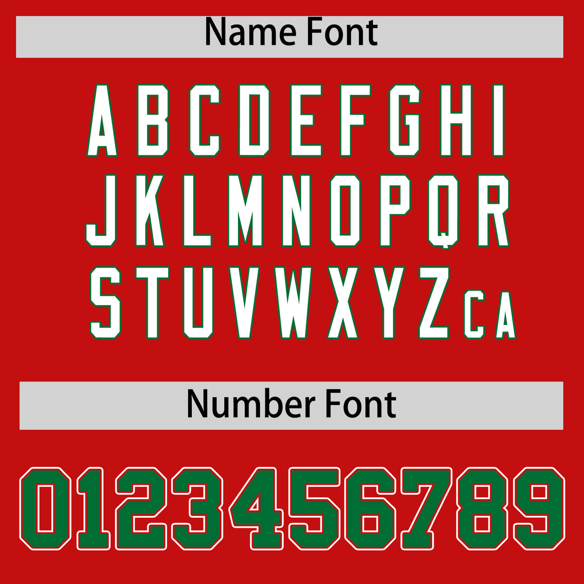 Custom Red Kelly Green Personalized Edge Color Block Authentic Baseball Jersey