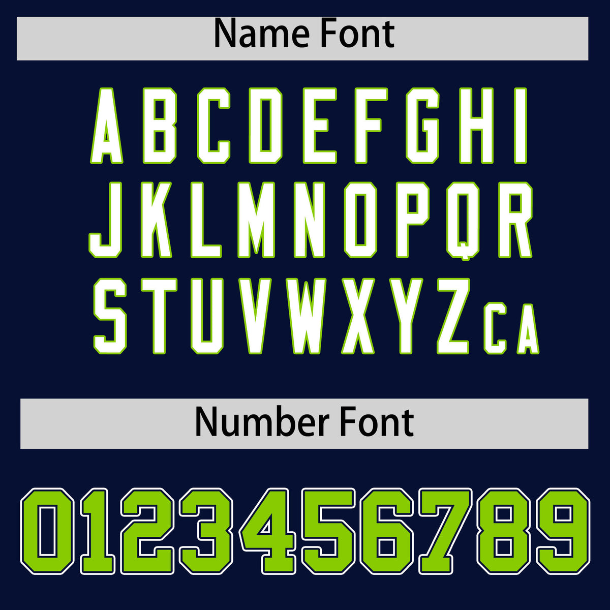 Custom Navy Neon Green Personalized Edge Color Block Authentic Baseball Jersey