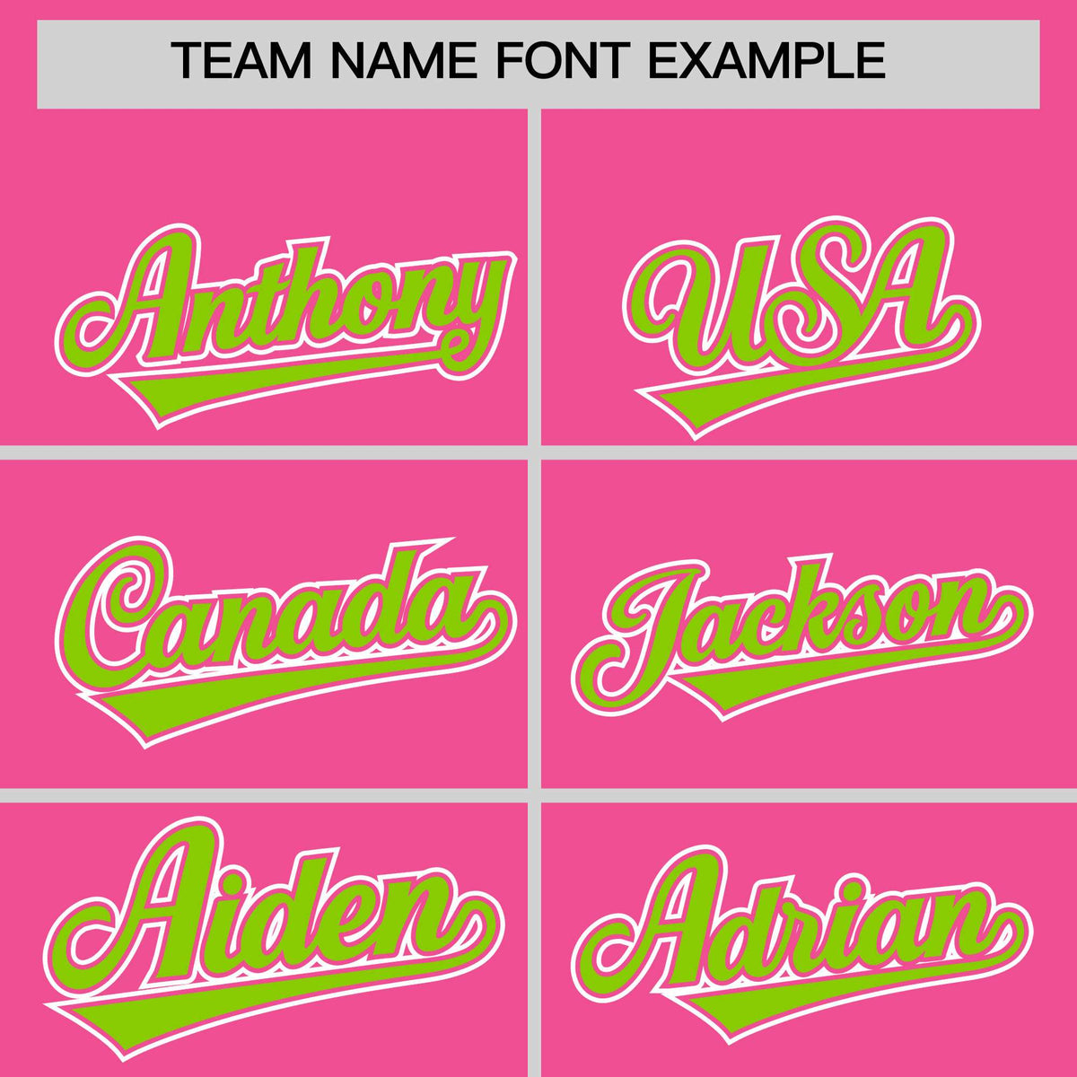 Custom Pink Neon Green Personalized Edge Color Block Authentic Baseball Jersey