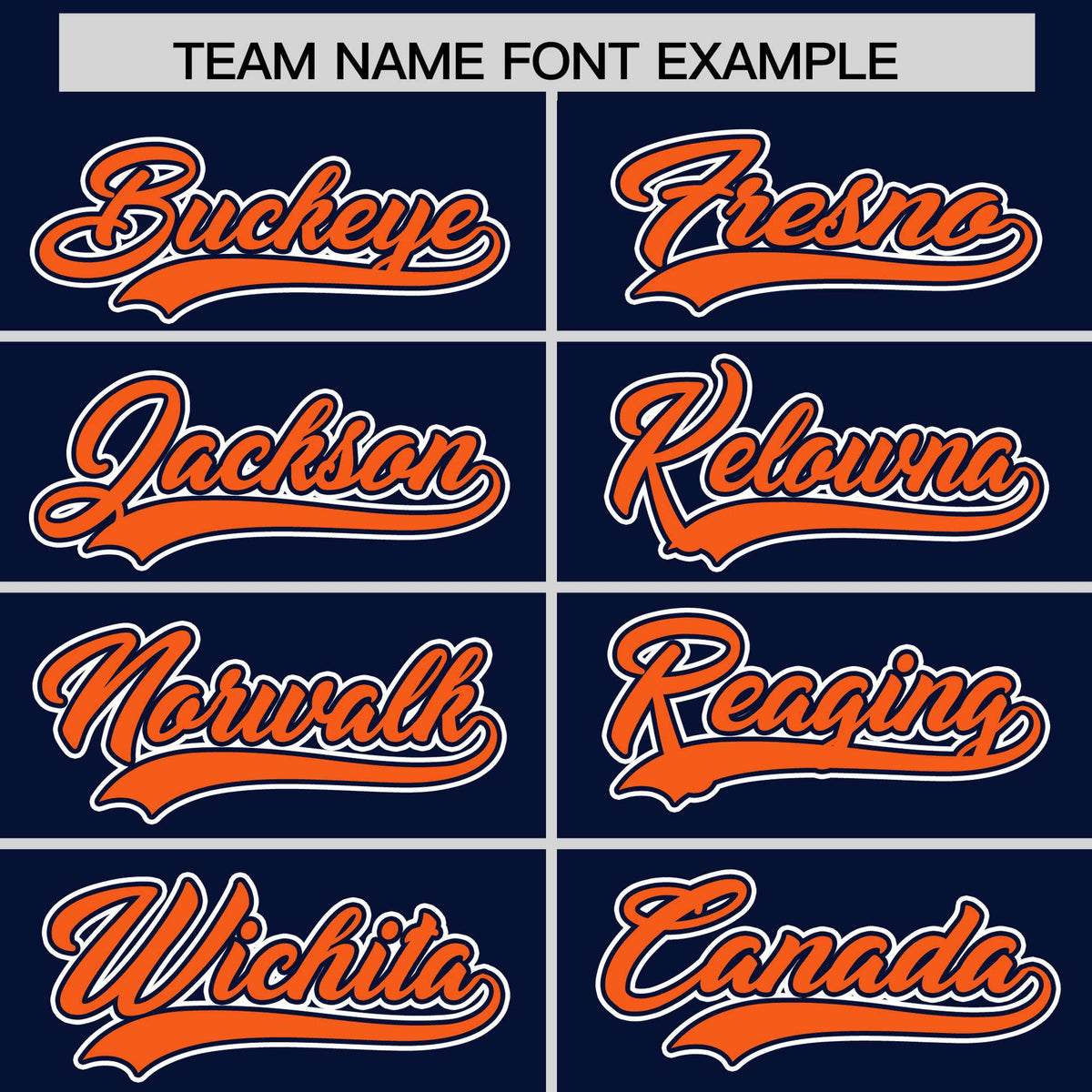 Custom Navy Orange Personalized Edge Color Block Authentic Baseball Jersey