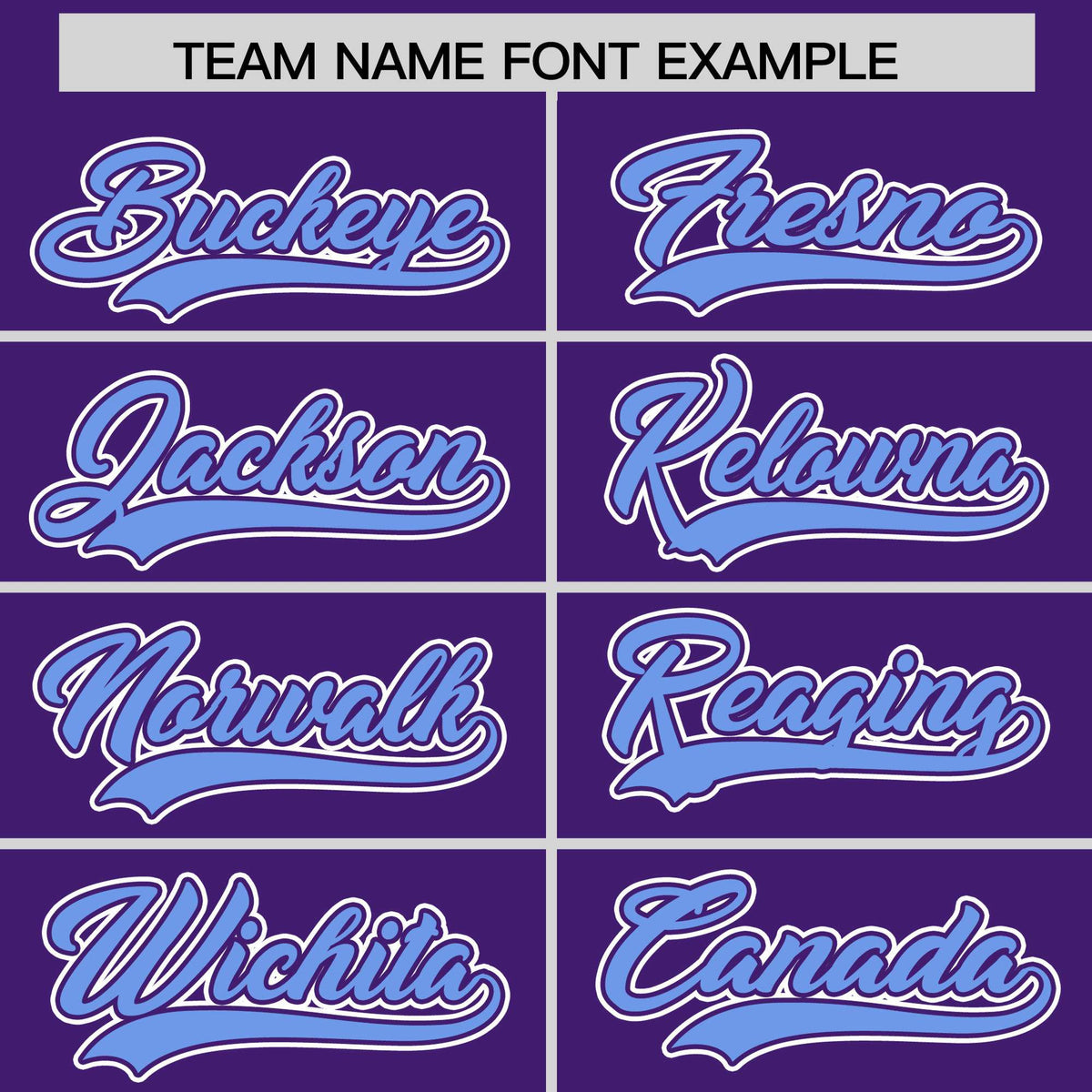 Custom Purple Light Blue Personalized Edge Color Block Authentic Baseball Jersey