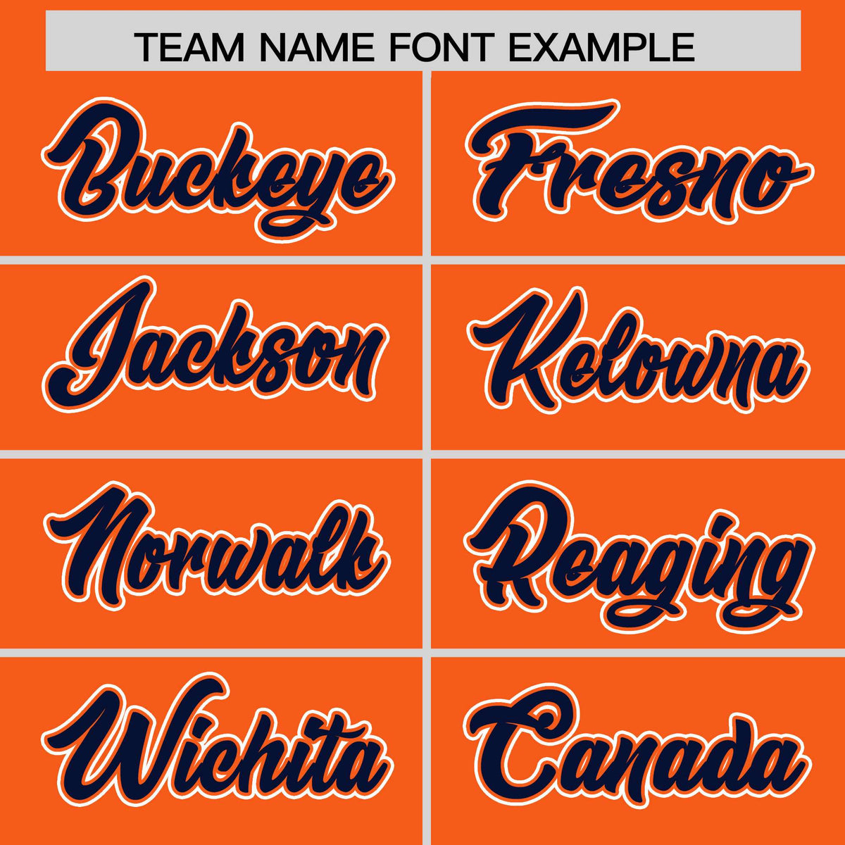 Custom Orange Navy Personalized Edge Color Block Authentic Baseball Jersey