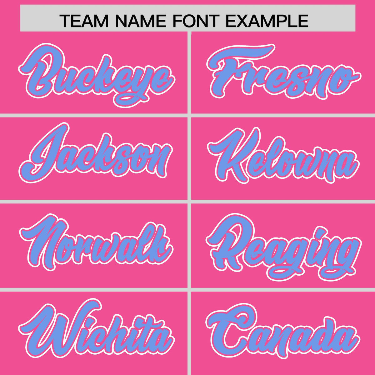 Custom Pink Light Blue Personalized Edge Color Block Authentic Baseball Jersey