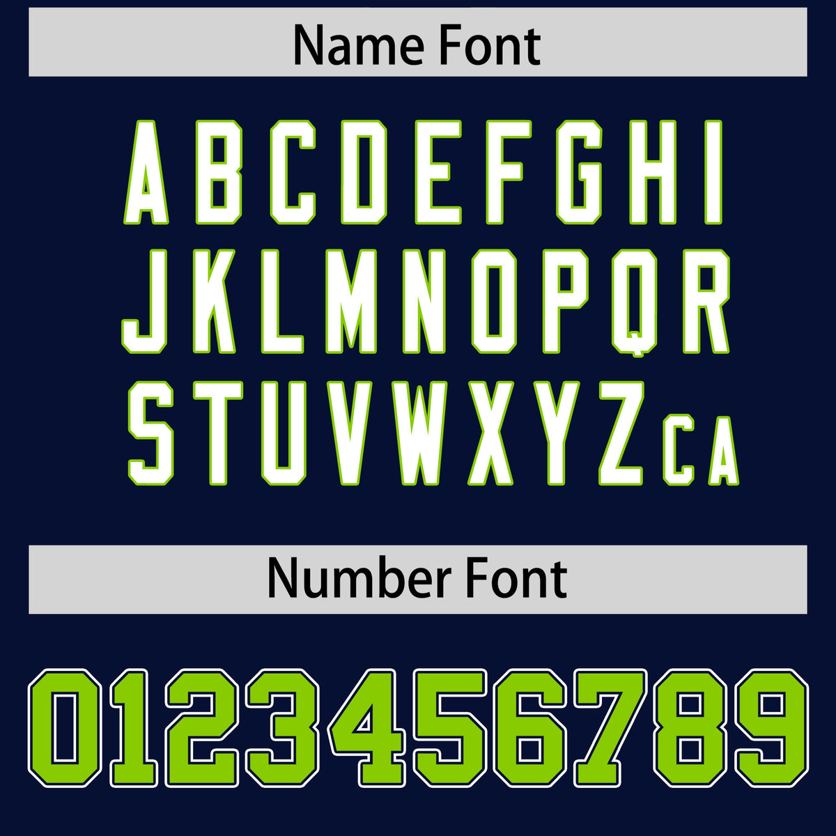 Custom Navy Neon Green Personalized Edge Color Block Authentic Baseball Jersey