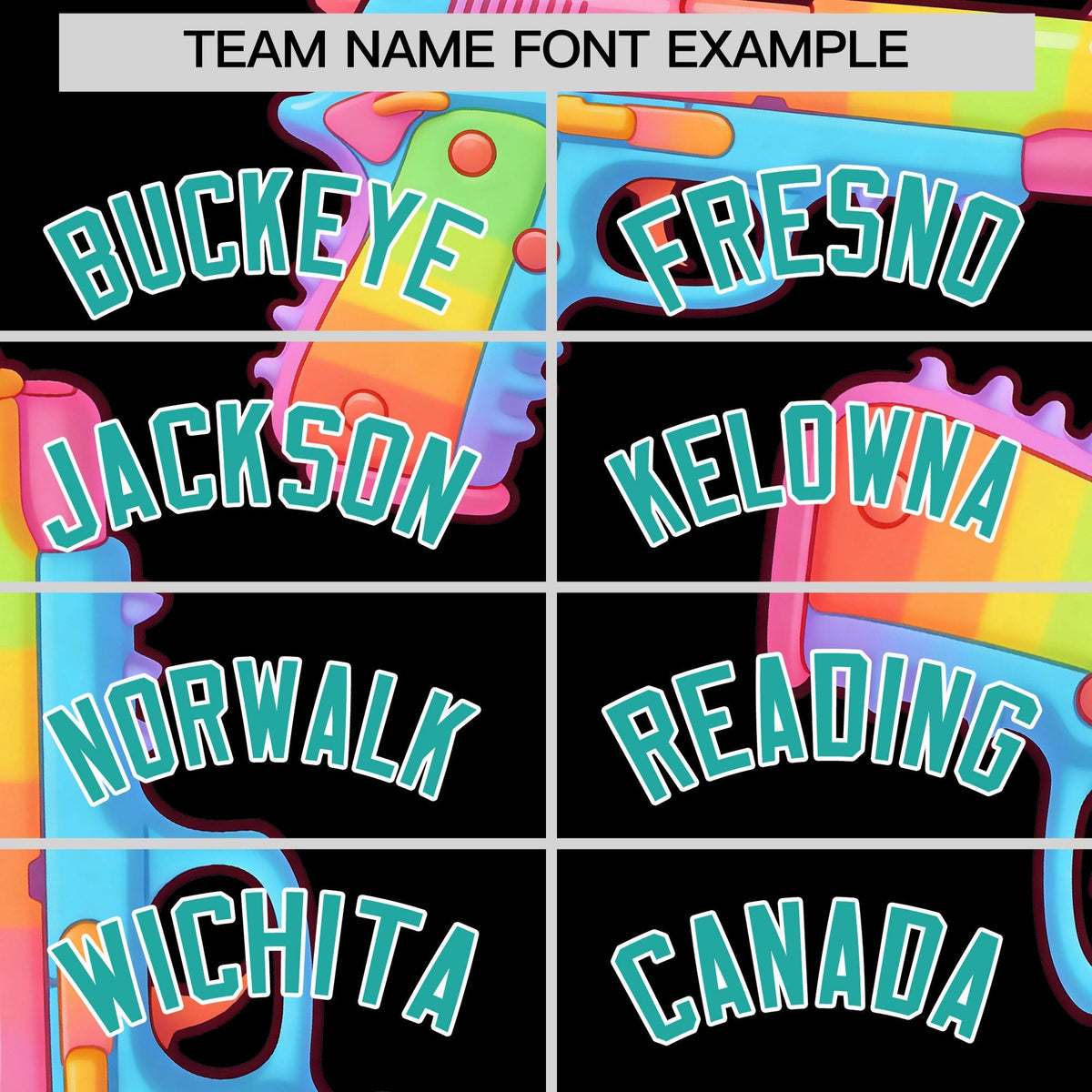 Custom Youth Baseball Jersey Black Aqua Sugar-Coated Firepower Graffiti Pattern Urban Fashion