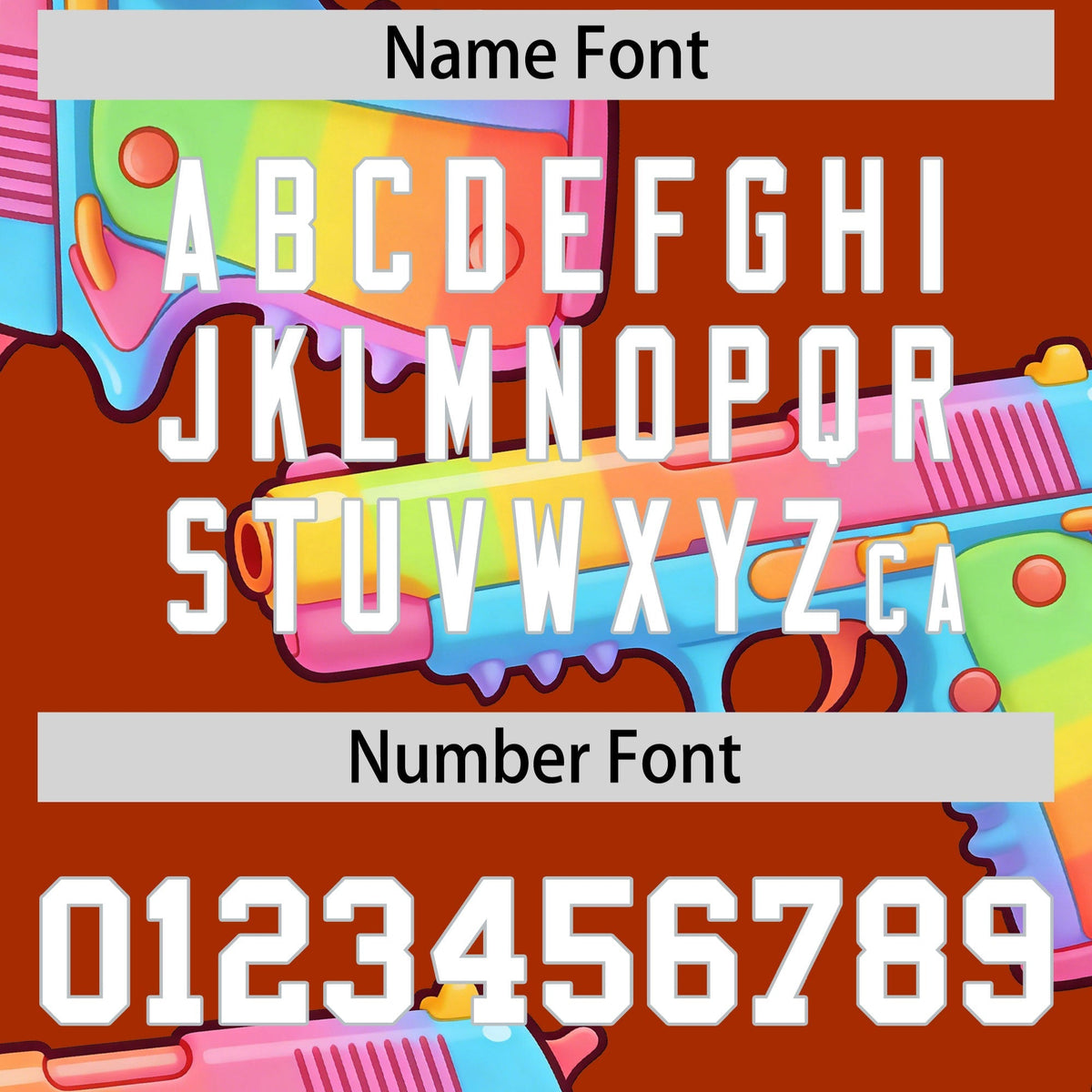 Custom Youth Baseball Jersey Dark Orange White Sugar-Coated Firepower Graffiti Pattern Urban Fashion