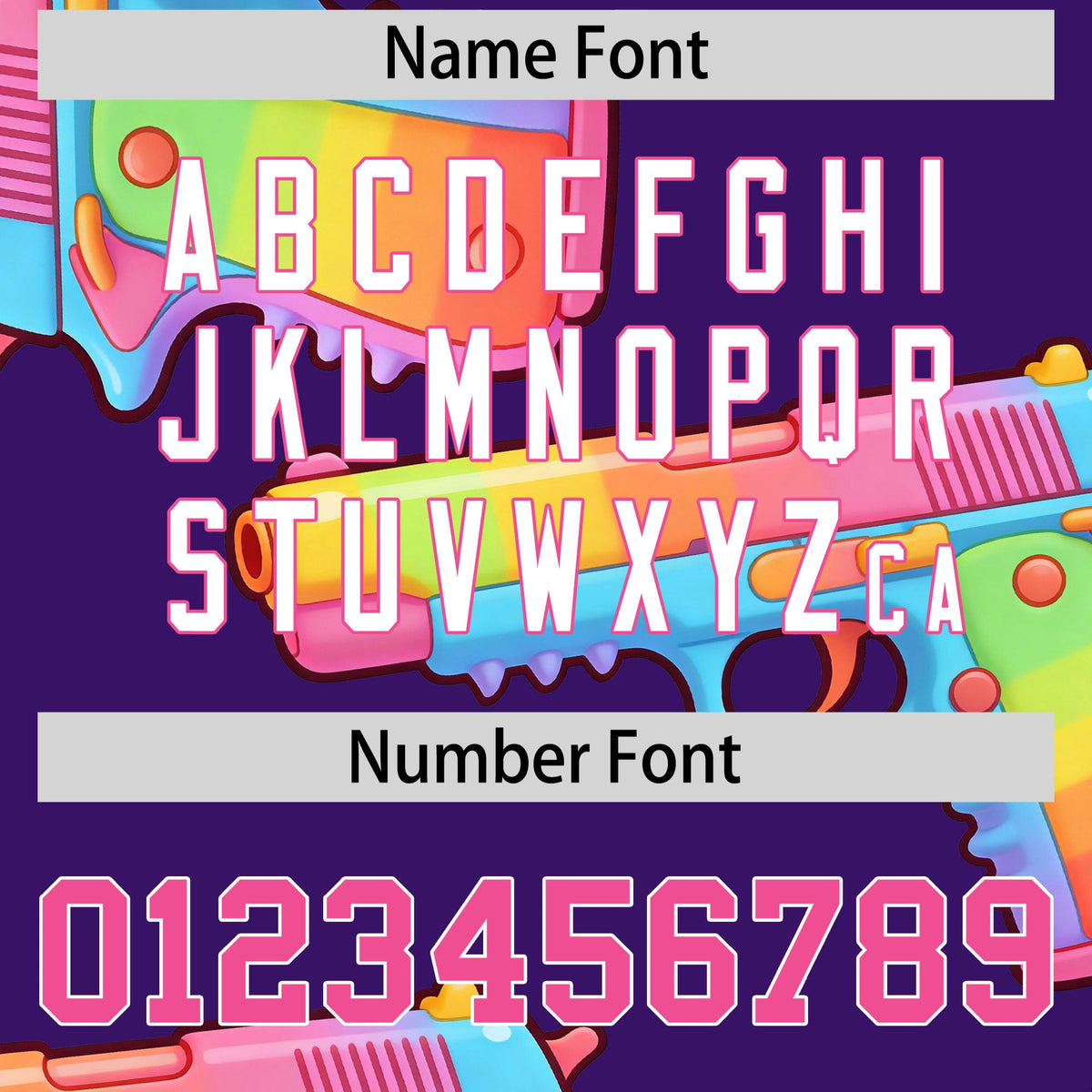 Custom Youth Baseball Jersey Purple Pink Sugar-Coated Firepower Graffiti Pattern Street Style